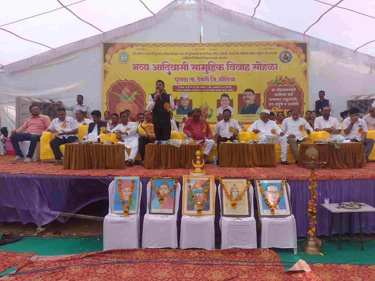 सामूहिक विवाह समारोह से समय की बचत : विधायक संजय पुराम